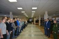Кирилл Черкасов провел акцию «Проводы призывников»